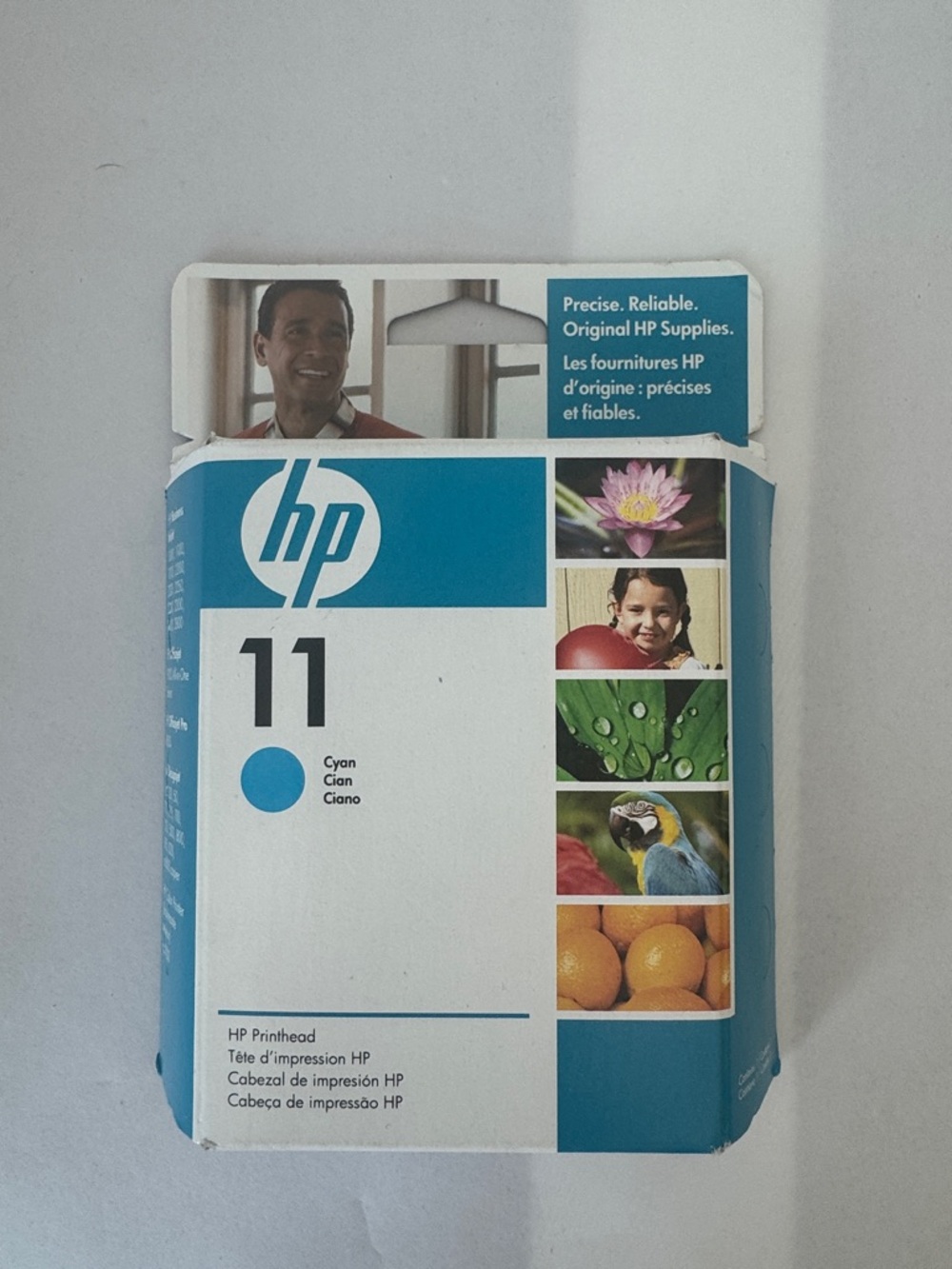 HP 11 Cyan Printhead Pack with Blue Accents